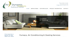 Desktop Screenshot of airdynamicsolutions.com